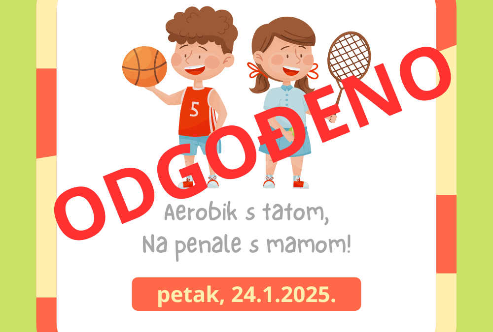 Zabavno sportsko popodne – ODGODA