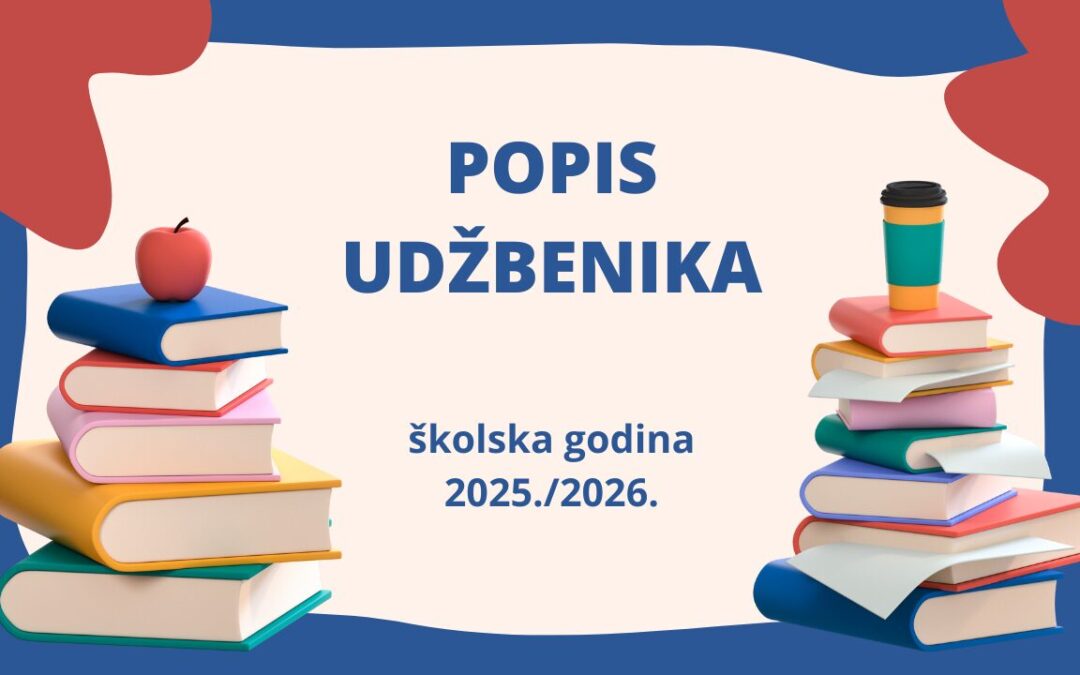 Popis udžbenika