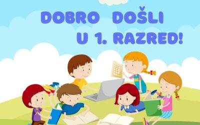 Obavijest za roditelje i učenike 1. razreda