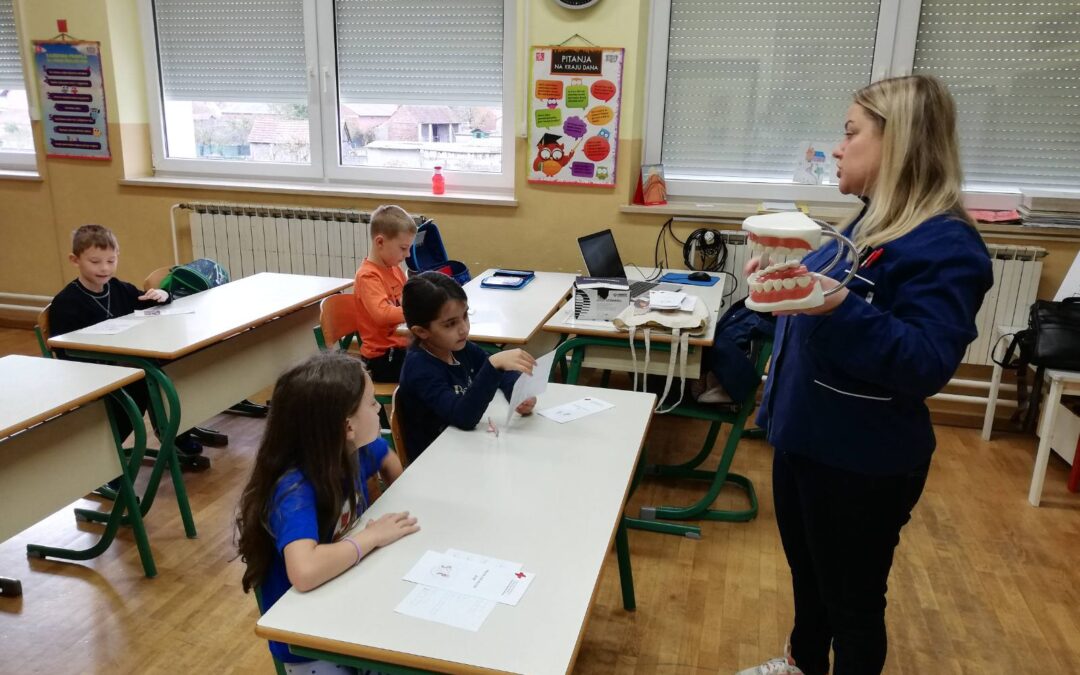 Predavanje o pravilnom pranju zubi