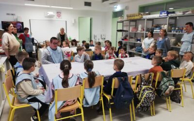 Prvašići na kreativnoj radionici u COO Čakovec