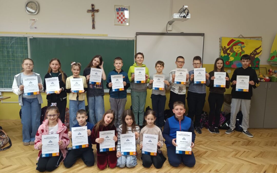 Hippo natjecanje po 4. put u našoj Školi