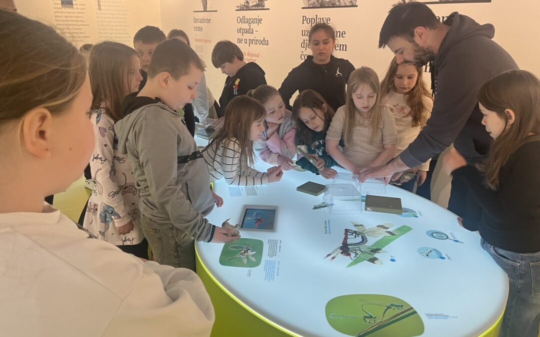 Izvanučionička nastava u Centru za posjetitelje Med dvemi vodami u Križovcu