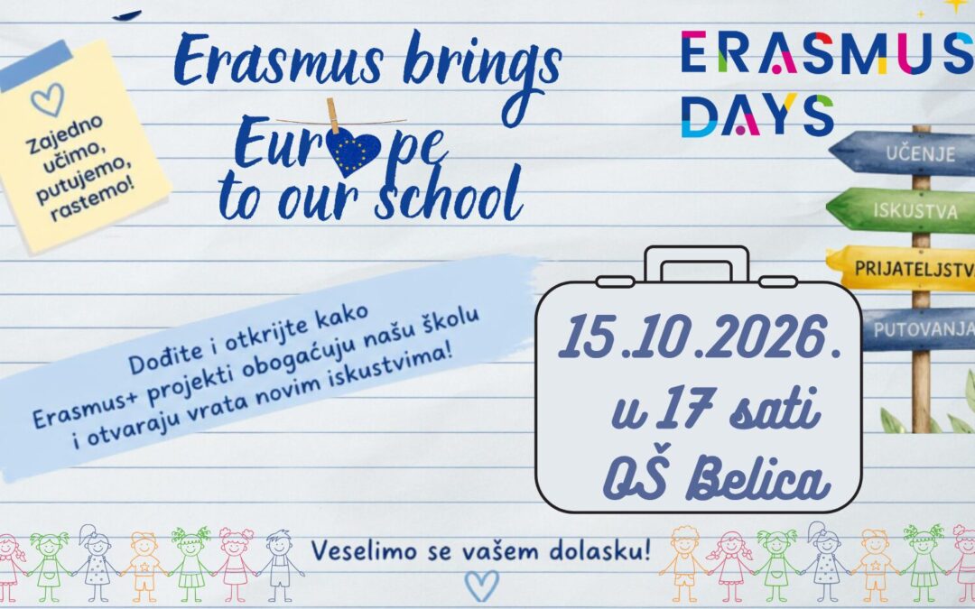 Erasmus dani 2026